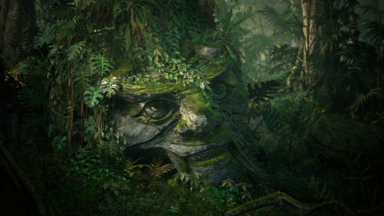 古典神秘失落森林深处建筑植被3D模型UE格式素材Deep in the Forest 样机素材 第4张-素材湾丨精选海外优质设计素材资源 古典神秘失落森林深处建筑植被3D模型UE格式素材Deep in the Forest 样机素材 sucaiwan.com