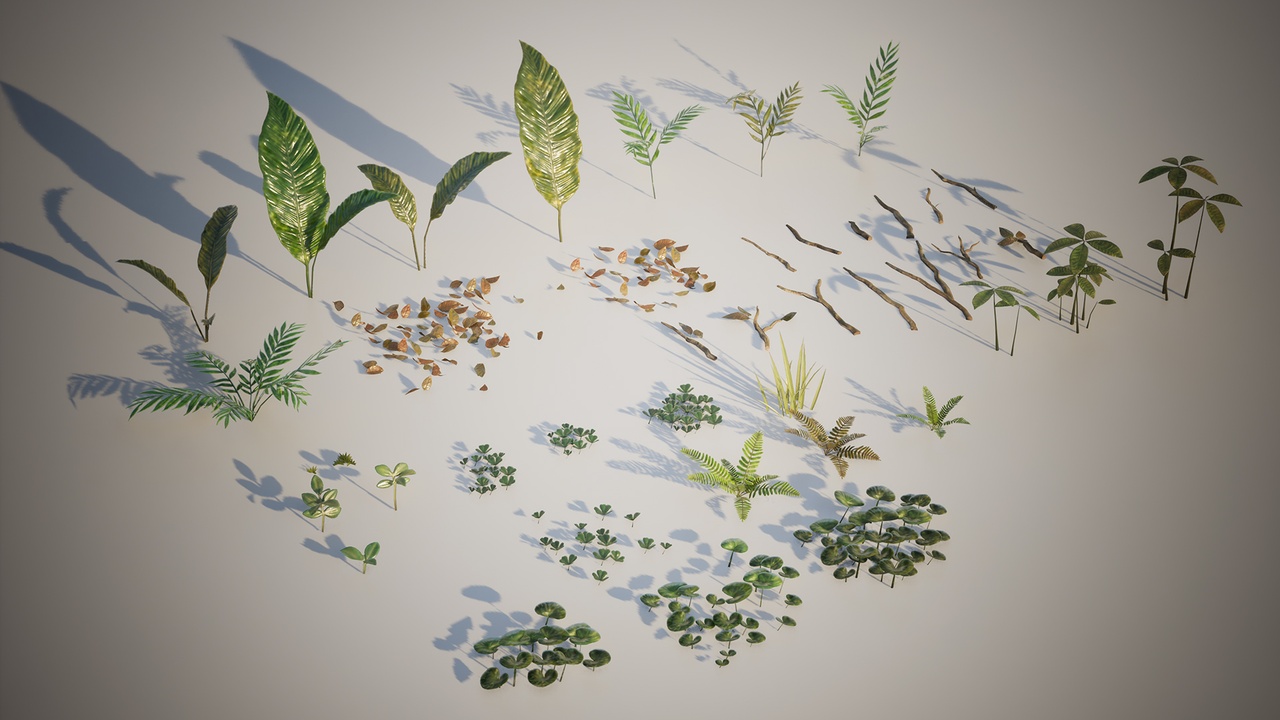 古典神秘失落森林深处建筑植被3D模型UE格式素材Deep in the Forest 样机素材 第10张-素材湾丨精选海外优质设计素材资源 古典神秘失落森林深处建筑植被3D模型UE格式素材Deep in the Forest 样机素材 sucaiwan.com