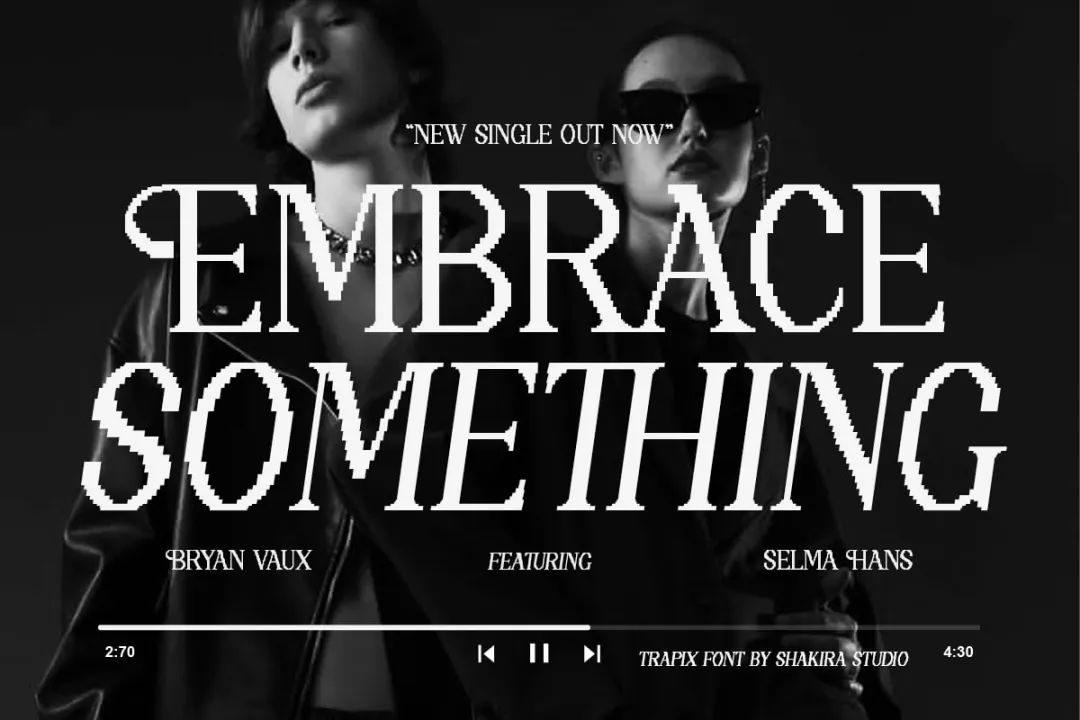 英文字体:独特现代感像素风格品牌海报游戏设计装饰字体 Trapix - A Unique Pixel-Style Serif , 第5张-素材湾丨精选海外优质设计素材资源 英文字体:独特现代感像素风格品牌海报游戏设计装饰字体 Trapix - A Unique Pixel-Style Serif , sucaiwan.com