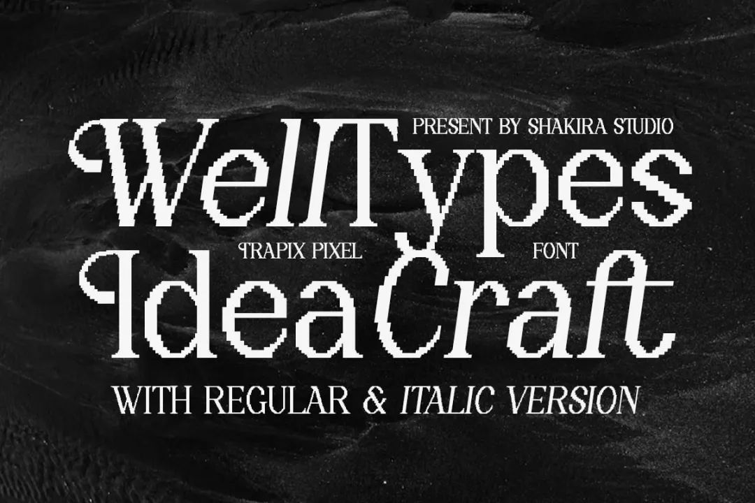 英文字体:独特现代感像素风格品牌海报游戏设计装饰字体 Trapix - A Unique Pixel-Style Serif , 第6张-素材湾丨精选海外优质设计素材资源 英文字体:独特现代感像素风格品牌海报游戏设计装饰字体 Trapix - A Unique Pixel-Style Serif , sucaiwan.com