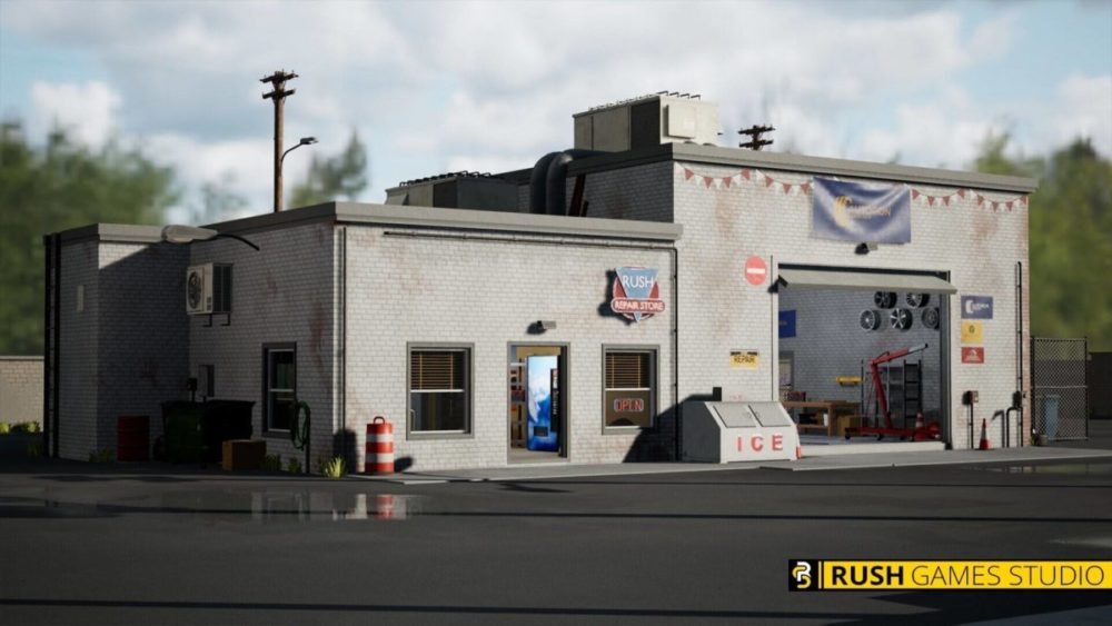 汽车修理厂车库3D模型UE格式素材Car Service Garage 样机素材 第2张-素材湾丨精选海外优质设计素材资源 汽车修理厂车库3D模型UE格式素材Car Service Garage 样机素材 sucaiwan.com