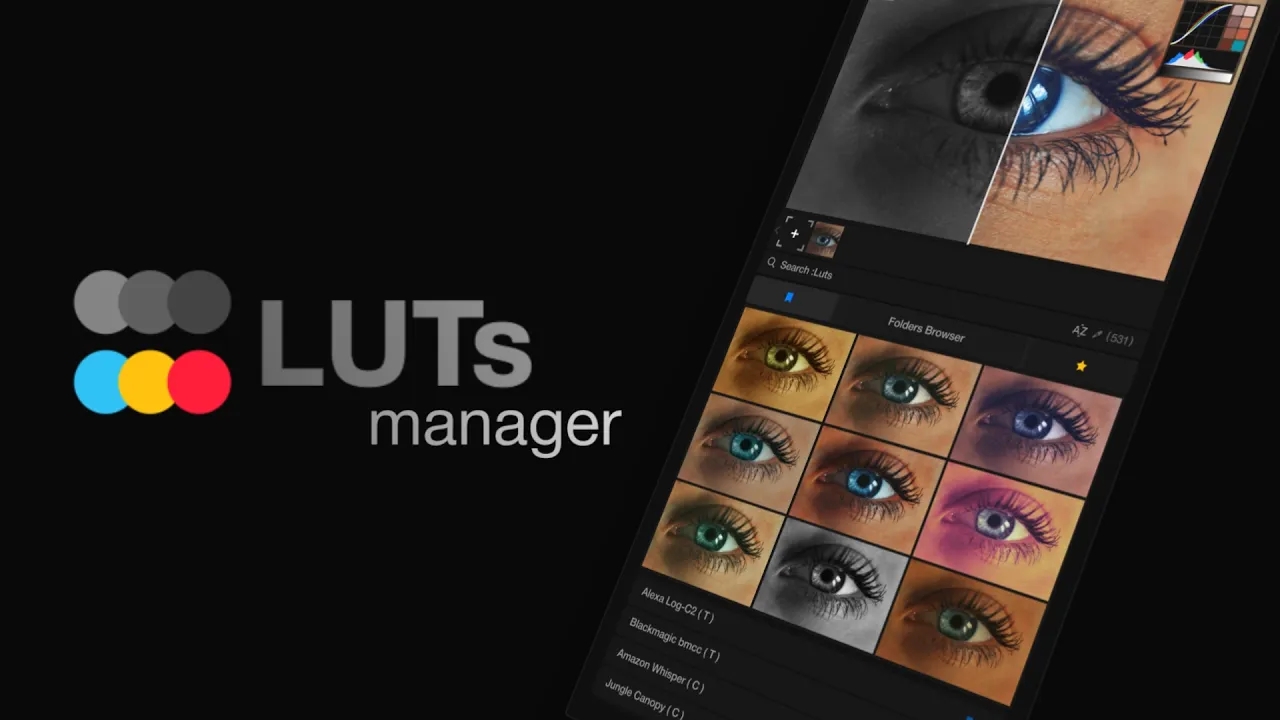 AE/PR插件:实时批量LUT管理和预览工具+500 LUTs Win/Mac Aescripts LUTs Manager Real-Time Bulk LUT Previewer and Organizer 插件预设 第1张-素材湾丨精选海外优质设计素材资源 AE/PR插件:实时批量LUT管理和预览工具+500 LUTs Win/Mac Aescripts LUTs Manager Real-Time Bulk LUT Previewer and Organizer 插件预设 sucaiwan.com