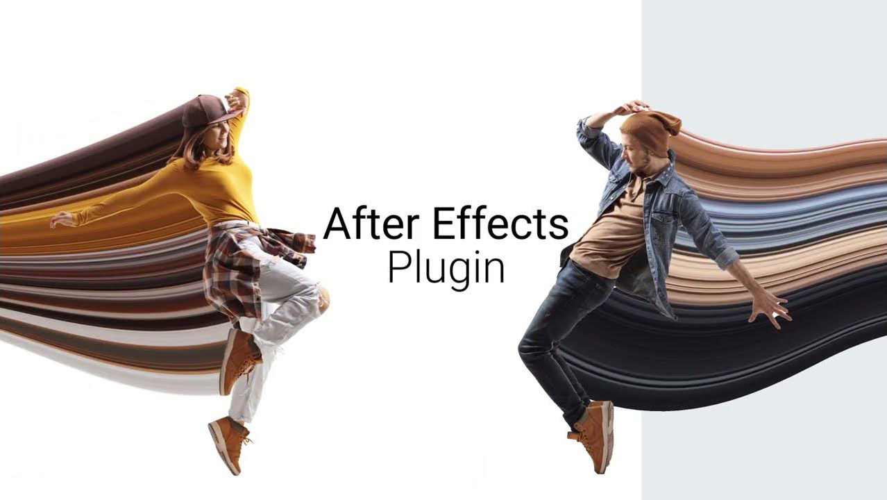 AE插件：视频图像扭曲拉伸斜坡弯曲像素变形循环动画特效AE插件 Aescripts Stretch 1.0 Win 插件预设 sucaiwan.com