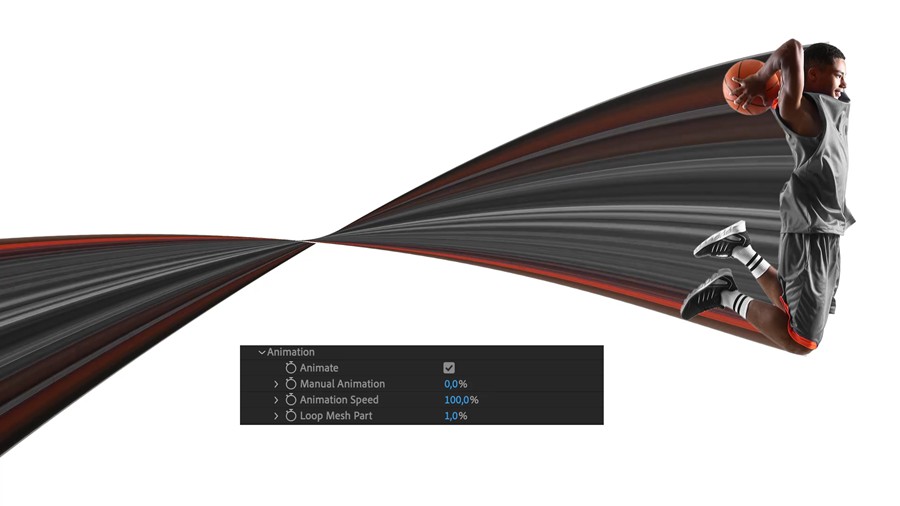 AE插件：视频图像扭曲拉伸斜坡弯曲像素变形循环动画特效AE插件 Aescripts Stretch 1.0 Win 插件预设 sucaiwan.com