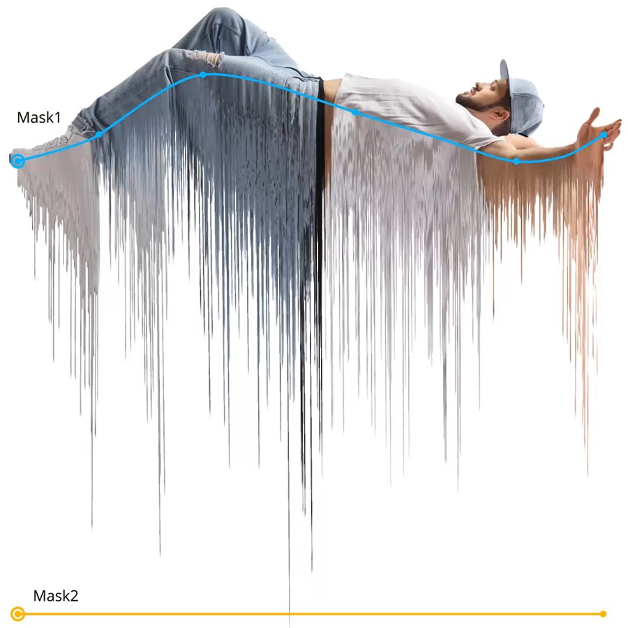 AE插件：视频图像扭曲拉伸斜坡弯曲像素变形循环动画特效AE插件 Aescripts Stretch 1.0 Win 插件预设 sucaiwan.com