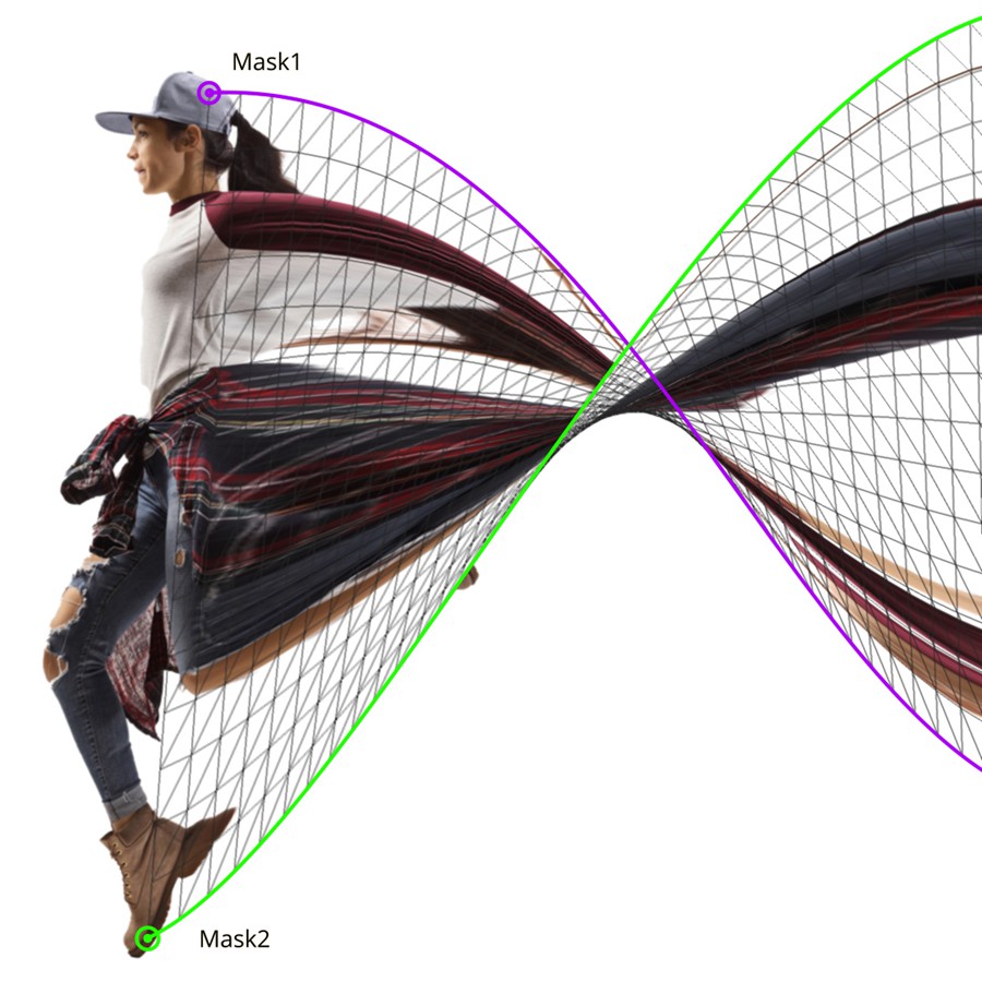 AE插件：视频图像扭曲拉伸斜坡弯曲像素变形循环动画特效AE插件 Aescripts Stretch 1.0 Win 插件预设 sucaiwan.com