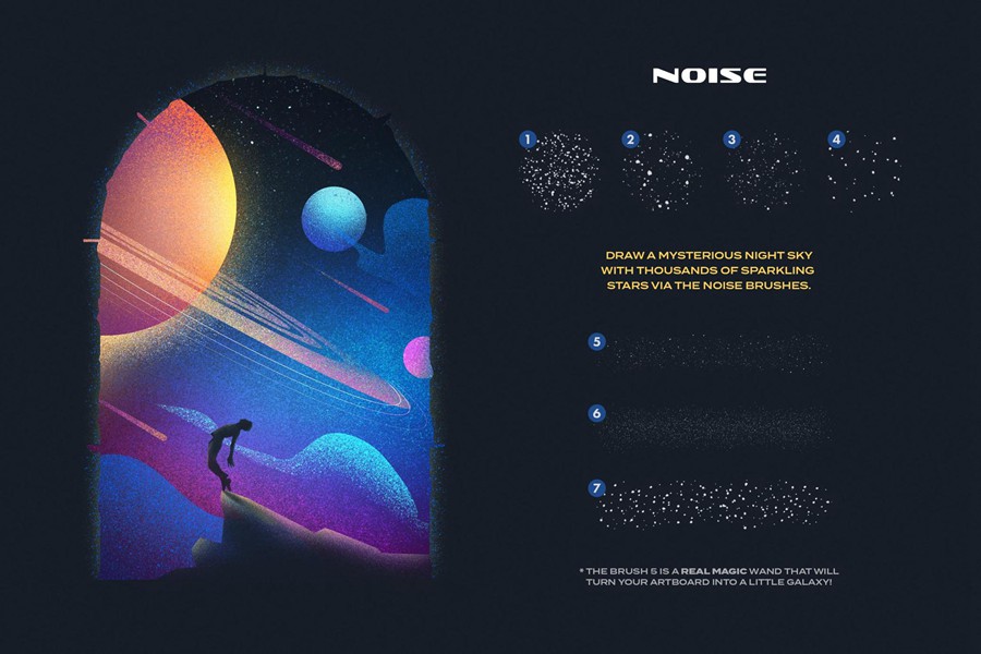 120款划痕颗粒粉笔杂点边缘阴影绘画效果ps/ai/procreate/affinity笔刷画笔套装Shader Invader Brushes 笔刷资源 第6张-素材湾丨精选海外优质设计素材资源 120款划痕颗粒粉笔杂点边缘阴影绘画效果ps/ai/procreate/affinity笔刷画笔套装Shader Invader Brushes 笔刷资源 sucaiwan.com