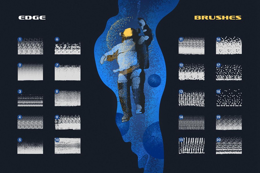120款划痕颗粒粉笔杂点边缘阴影绘画效果ps/ai/procreate/affinity笔刷画笔套装Shader Invader Brushes 笔刷资源 第10张-素材湾丨精选海外优质设计素材资源 120款划痕颗粒粉笔杂点边缘阴影绘画效果ps/ai/procreate/affinity笔刷画笔套装Shader Invader Brushes 笔刷资源 sucaiwan.com