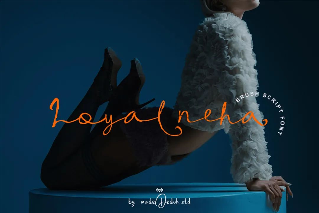 英文字体:现代流畅精致感手写连笔标题logo请柬排版字体 Loyalneha Brush Script , 第1张-素材湾丨精选海外优质设计素材资源 英文字体:现代流畅精致感手写连笔标题logo请柬排版字体 Loyalneha Brush Script , sucaiwan.com