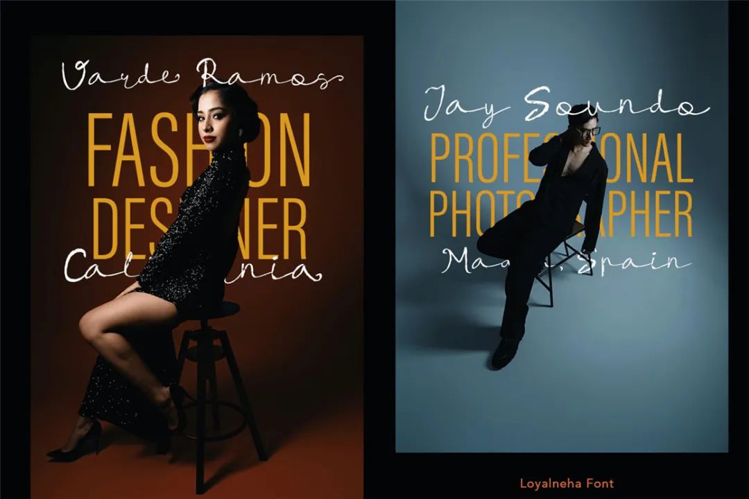 英文字体:现代流畅精致感手写连笔标题logo请柬排版字体 Loyalneha Brush Script , 第3张-素材湾丨精选海外优质设计素材资源 英文字体:现代流畅精致感手写连笔标题logo请柬排版字体 Loyalneha Brush Script , sucaiwan.com