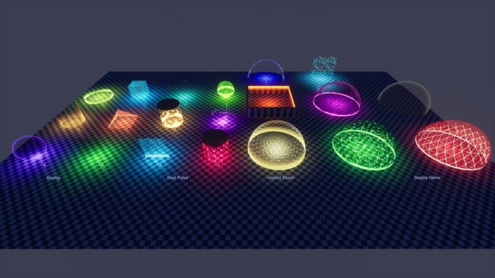 未来科幻赛博朋克风UE贴图材质资源包Unreal Engine – Sci-Fi Barrier Toolkit 样机素材 第1张-素材湾丨精选海外优质设计素材资源 未来科幻赛博朋克风UE贴图材质资源包Unreal Engine – Sci-Fi Barrier Toolkit 样机素材 sucaiwan.com