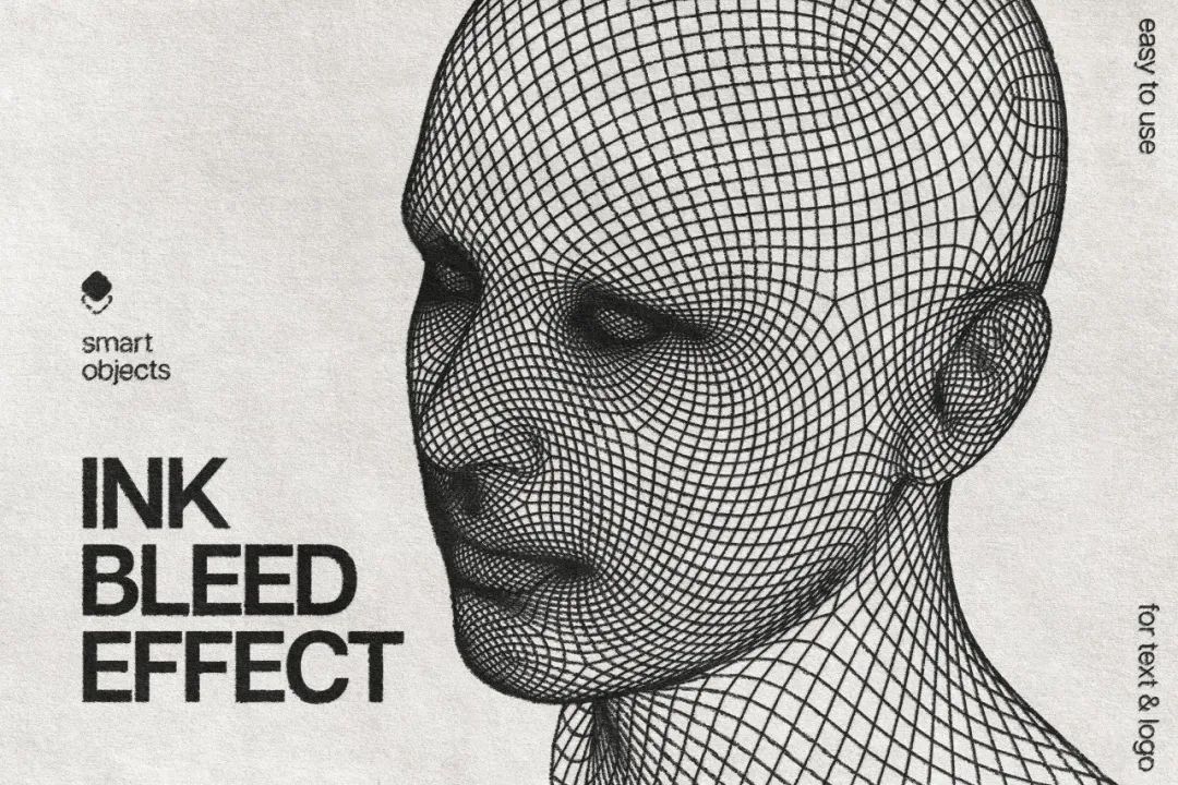 复古真实仿真水墨印刷打印渗透文本标题logo徽标特效PSD样机 Ink Bleed Text & Logo Effect , 第1张-素材湾丨精选海外优质设计素材资源 复古真实仿真水墨印刷打印渗透文本标题logo徽标特效PSD样机 Ink Bleed Text & Logo Effect , sucaiwan.com