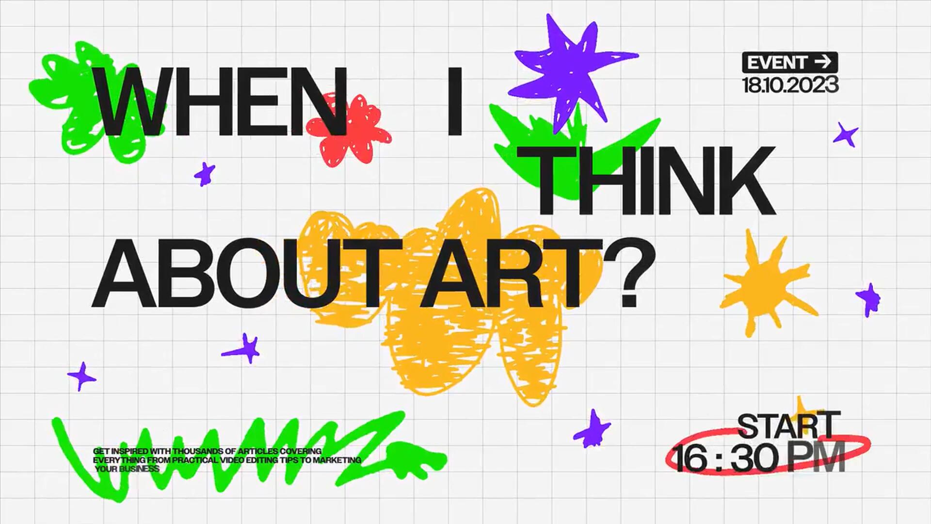 FCPX插件：7个新潮趣味涂鸦手绘风格文字标题动画 , sucaiwan.com