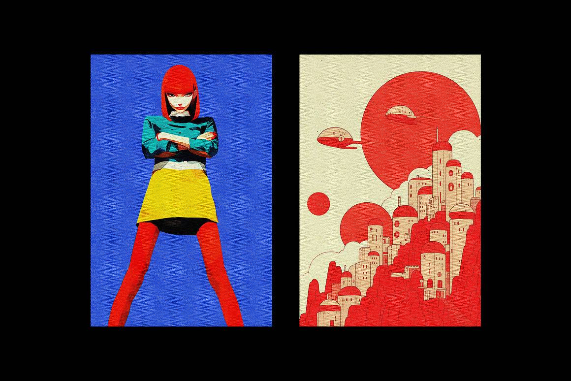 60年代复古半调条纹老式相片效果ps特效滤镜插件样机素材Zigzag Halftone Effect 插件预设 第5张-素材湾丨精选海外优质设计素材资源 60年代复古半调条纹老式相片效果ps特效滤镜插件样机素材Zigzag Halftone Effect 插件预设 sucaiwan.com