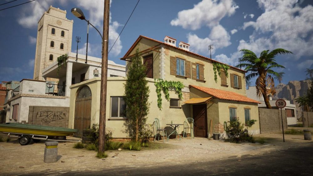 地中海城镇码头军事基地3D模型UE格式设计素材Mediterranean Island Town and Army Base 样机素材 第3张-素材湾丨精选海外优质设计素材资源 地中海城镇码头军事基地3D模型UE格式设计素材Mediterranean Island Town and Army Base 样机素材 sucaiwan.com