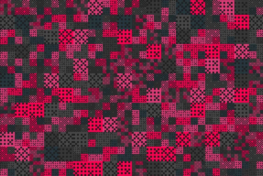 15款未来主义像素风抽象艺术图案PS背景图片设计素材DITHER PATTERNS V.03 图片素材 sucaiwan.com