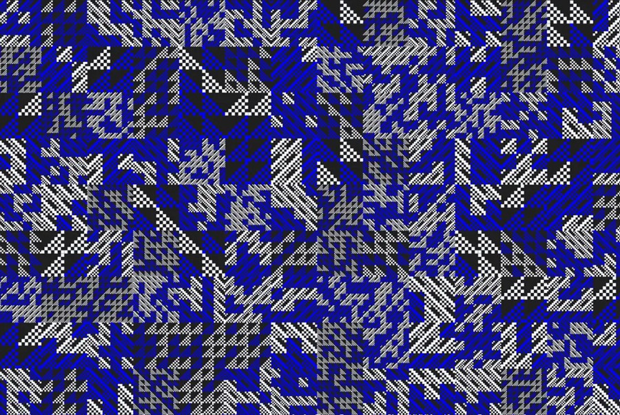 15款未来主义像素风抽象艺术图案PS背景图片设计素材DITHER PATTERNS V.03 图片素材 sucaiwan.com