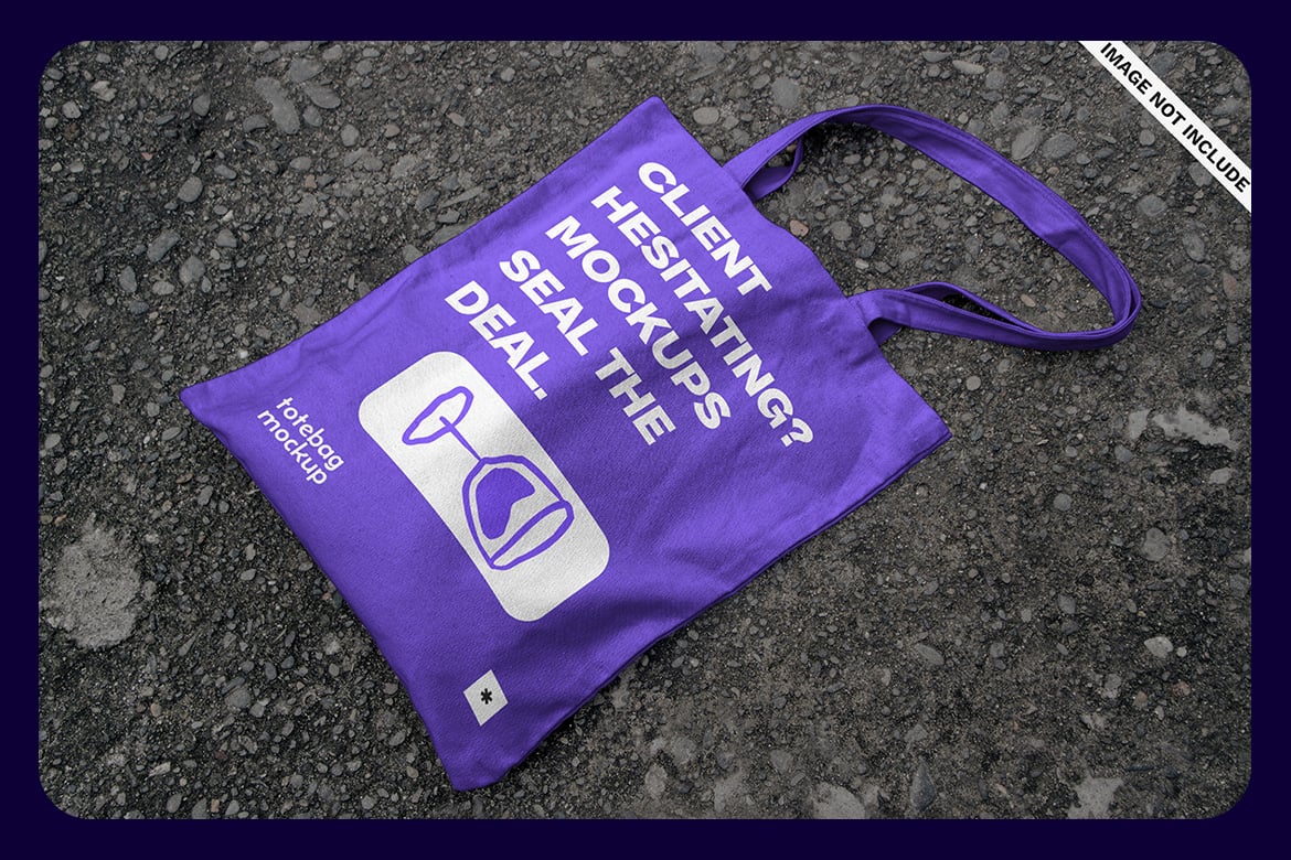 5款真实手提袋无纺布帆布袋设计展示效果图PSD样机模板素材Tote Bag Mockup – VOL 3 样机素材 sucaiwan.com