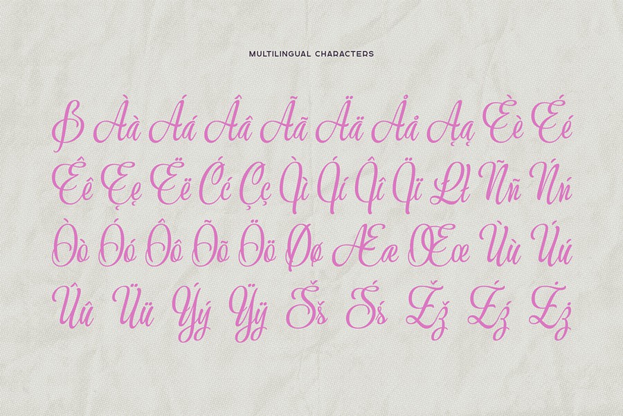 优雅复古品牌海报服装设计手写英文字体安装包 Bettys Rolling Script 设计素材 第8张-素材湾丨精选海外优质设计素材资源 优雅复古品牌海报服装设计手写英文字体安装包 Bettys Rolling Script 设计素材 sucaiwan.com