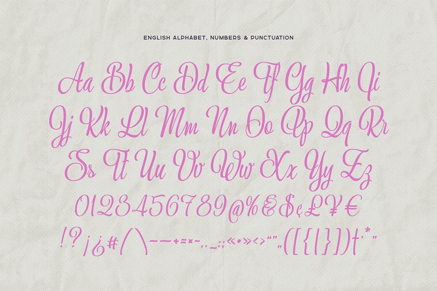 优雅复古品牌海报服装设计手写英文字体安装包 Bettys Rolling Script 设计素材 第7张-素材湾丨精选海外优质设计素材资源 优雅复古品牌海报服装设计手写英文字体安装包 Bettys Rolling Script 设计素材 sucaiwan.com