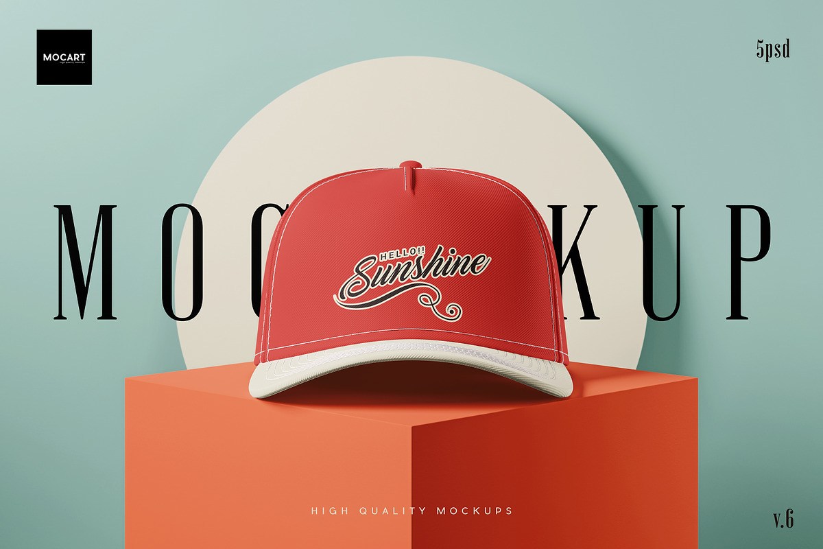 5款逼真棒球帽鸭舌帽设计vi贴图效果图psd样机模板素材Cap Mockup Set v.6 样机素材 第9张-素材湾丨精选海外优质设计素材资源 5款逼真棒球帽鸭舌帽设计vi贴图效果图psd样机模板素材Cap Mockup Set v.6 样机素材 sucaiwan.com