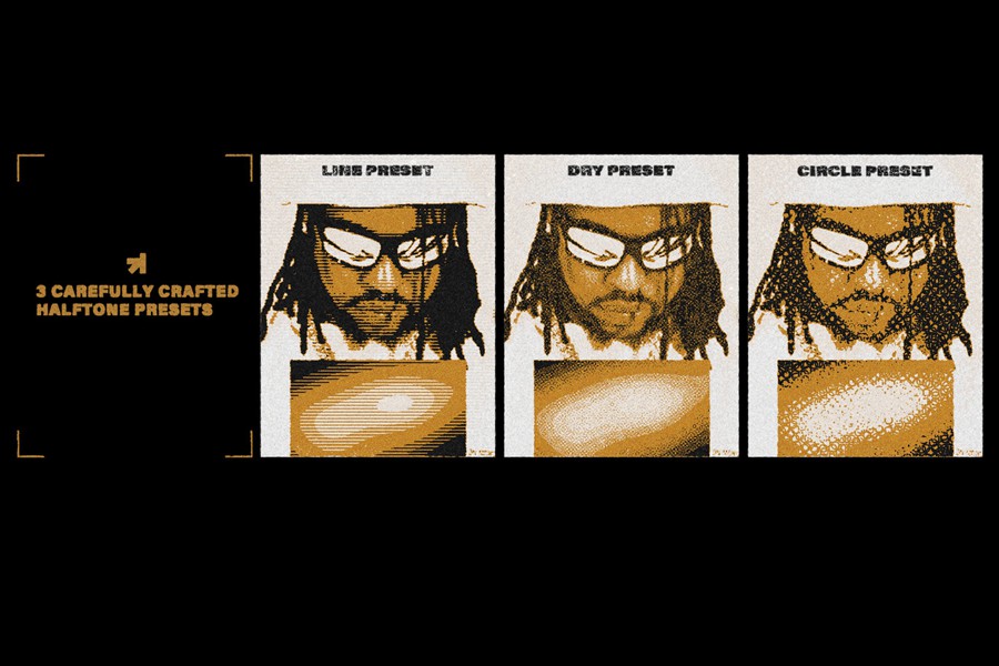 街头涂鸦喷漆艺术粗糙半色调照片效果PS特效滤镜插件动作设计素材Rough Stencil Halftone Action Effect 插件预设 第2张-素材湾丨精选海外优质设计素材资源 街头涂鸦喷漆艺术粗糙半色调照片效果PS特效滤镜插件动作设计素材Rough Stencil Halftone Action Effect 插件预设 sucaiwan.com