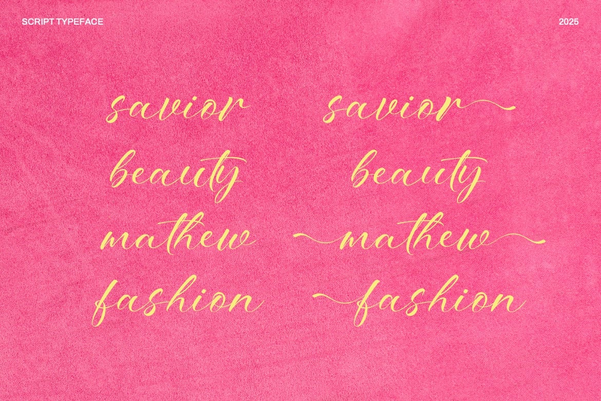 优雅复古杂志海报徽标设计手写英文字体安装包 Bitteva Script – Classy Script Font 设计素材 第9张-素材湾丨精选海外优质设计素材资源 优雅复古杂志海报徽标设计手写英文字体安装包 Bitteva Script – Classy Script Font 设计素材 sucaiwan.com