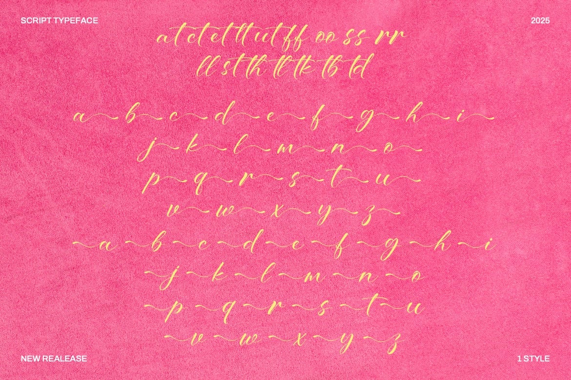 优雅复古杂志海报徽标设计手写英文字体安装包 Bitteva Script – Classy Script Font 设计素材 第14张-素材湾丨精选海外优质设计素材资源 优雅复古杂志海报徽标设计手写英文字体安装包 Bitteva Script – Classy Script Font 设计素材 sucaiwan.com