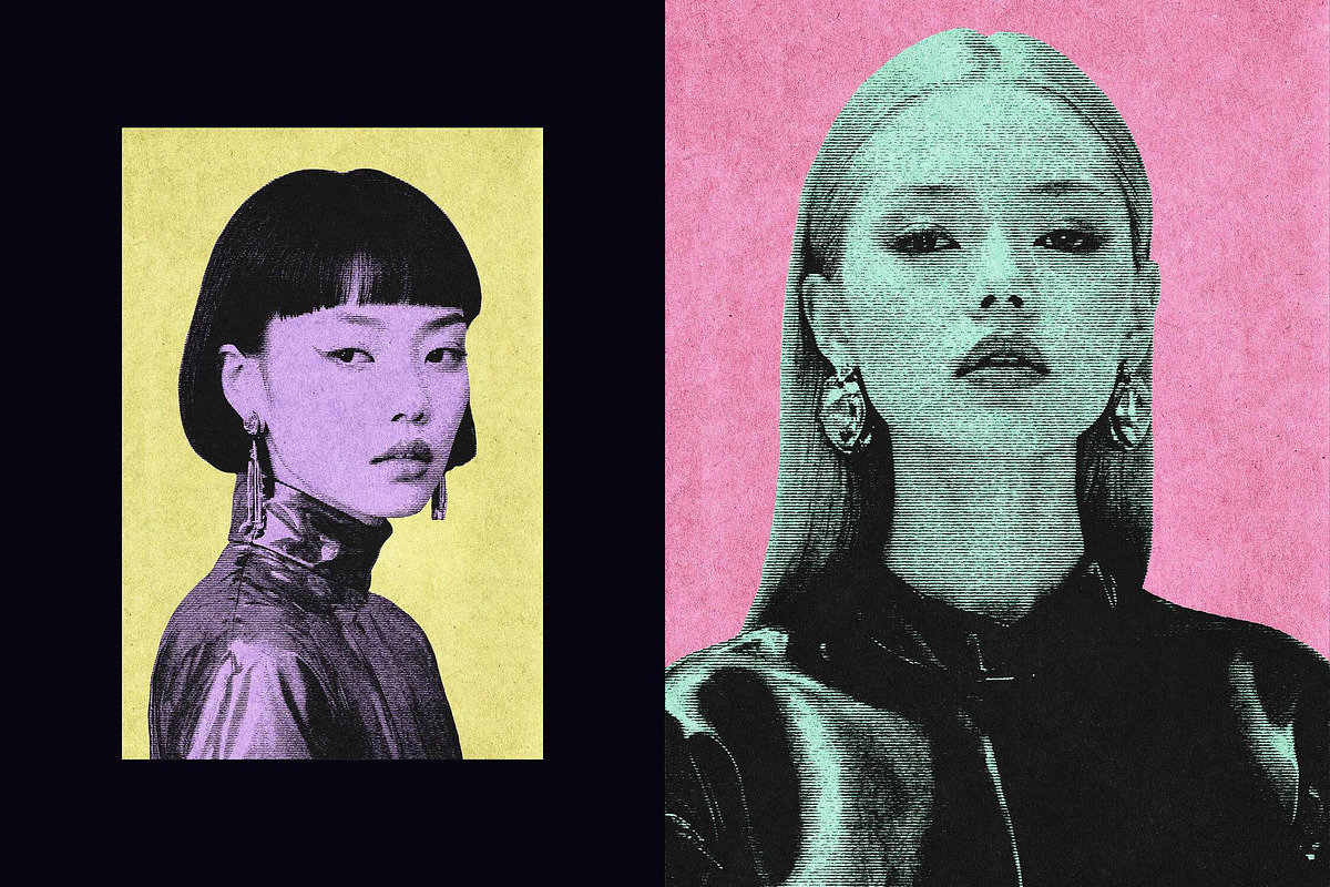 彩色半色调riso打印复印照片效果ps特效滤镜样机 Colorful Striped Halftone Effect 插件预设 第4张-素材湾丨精选海外优质设计素材资源 彩色半色调riso打印复印照片效果ps特效滤镜样机 Colorful Striped Halftone Effect 插件预设 sucaiwan.com