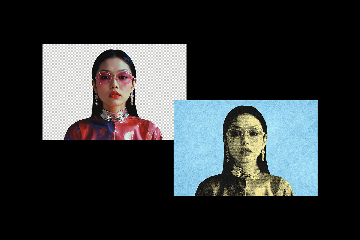 彩色半色调riso打印复印照片效果ps特效滤镜样机 Colorful Striped Halftone Effect 插件预设 第5张-素材湾丨精选海外优质设计素材资源 彩色半色调riso打印复印照片效果ps特效滤镜样机 Colorful Striped Halftone Effect 插件预设 sucaiwan.com