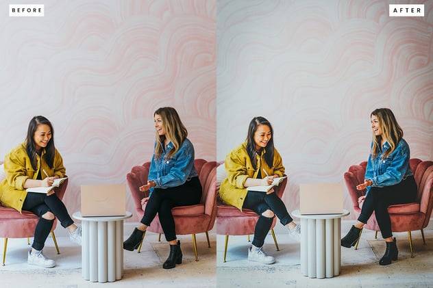 现代复古赛博朋克皮肤润饰婚礼摄影照片调色Lightroom预设 Corporate Colors Lightroom Presets 插件预设 sucaiwan.com