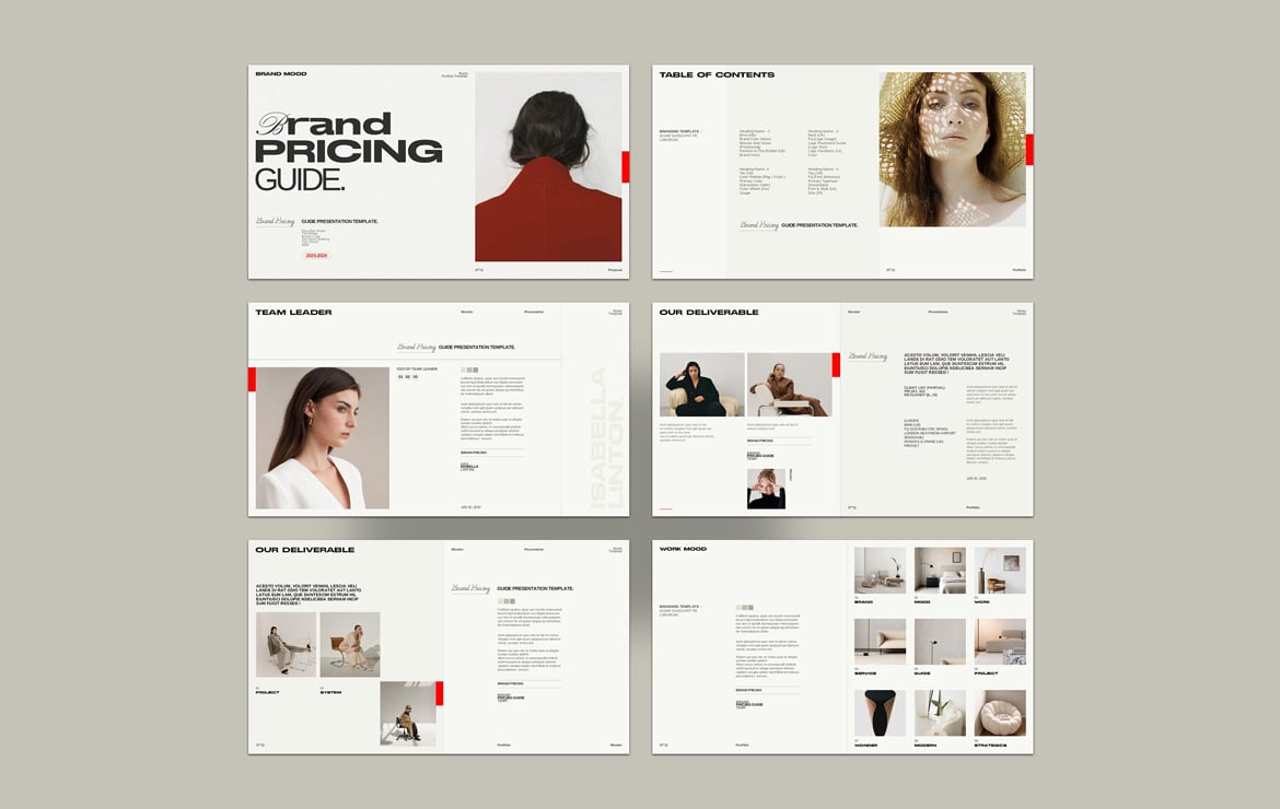 时尚简约企业营销策划演示文稿设计ppt模版 Brand Pricing Guide Presentation 幻灯图表 第8张-素材湾丨精选海外优质设计素材资源 时尚简约企业营销策划演示文稿设计ppt模版 Brand Pricing Guide Presentation 幻灯图表 sucaiwan.com