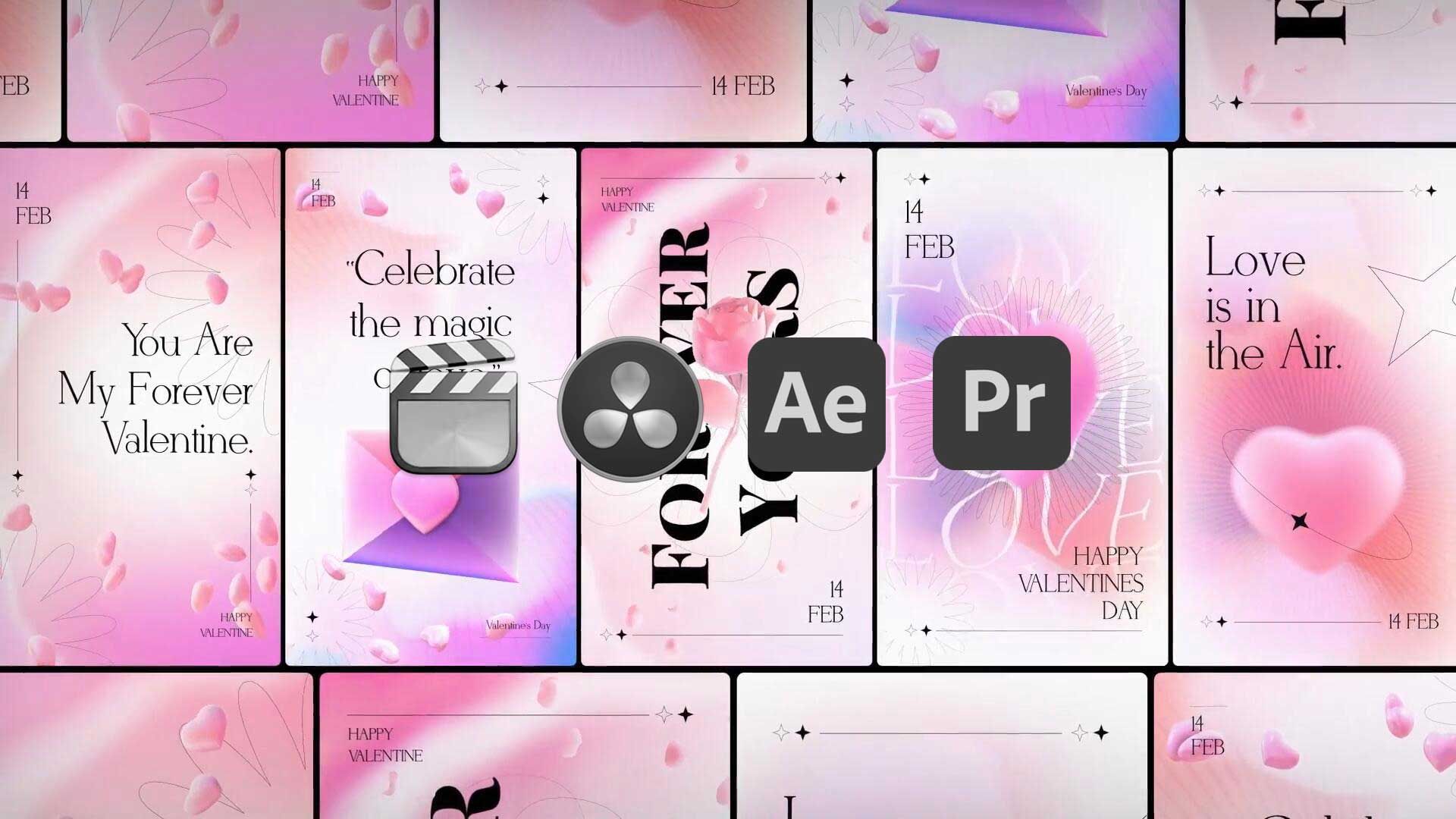 AE/PR/FCPX/达芬奇模板:浪漫情人节七夕竖屏抖音小红书竖屏模板 , 第1张-素材湾丨精选海外优质设计素材资源 AE/PR/FCPX/达芬奇模板:浪漫情人节七夕竖屏抖音小红书竖屏模板 , sucaiwan.com