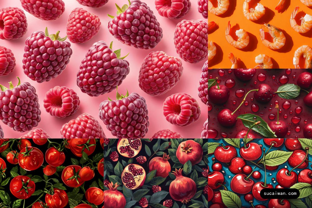 85款高清真实拍摄手绘水果美食蔬菜JPG格式背景图片设计素材Seamless Food Texture Backgrounds 85xJPG 图片素材 sucaiwan.com