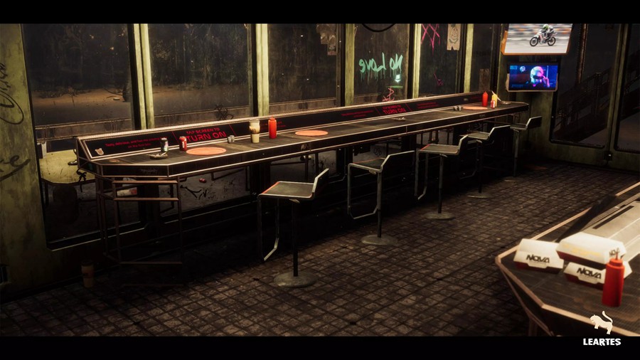 未来科幻赛博朋克风废弃汉堡店酒吧餐厅3D模型UE格式素材Nova Space Burgers – Cyberpunk Abandoned Restaurant – Space Bar + ULAT 样机素材 第12张-素材湾丨精选海外优质设计素材资源 未来科幻赛博朋克风废弃汉堡店酒吧餐厅3D模型UE格式素材Nova Space Burgers – Cyberpunk Abandoned Restaurant – Space Bar + ULAT 样机素材 sucaiwan.com