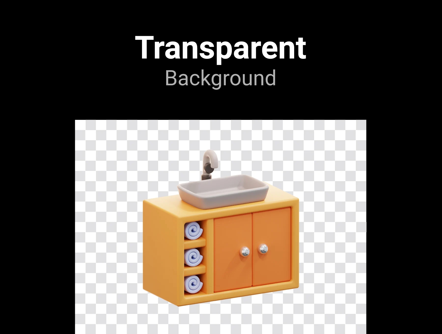 15款高级3D质感家具沙发柜子床图标Icons设计Blender/Png格式素材Home Furniture 3D Icon Pack 图标素材 sucaiwan.com