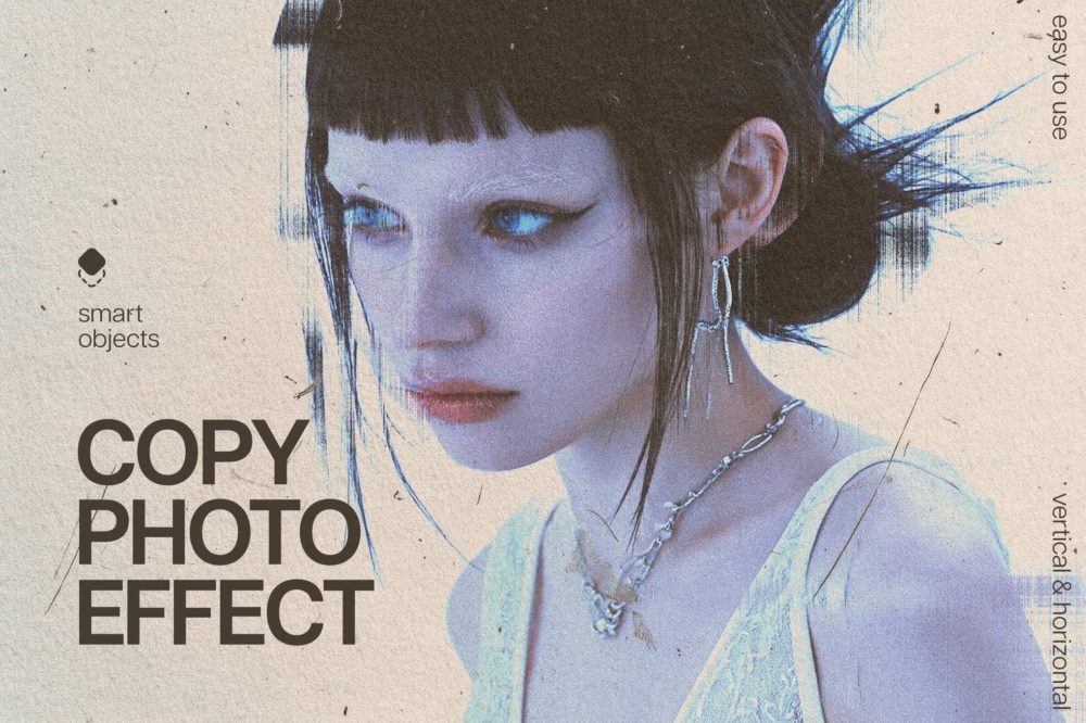 复古故障划痕照片效果ps特效滤镜样机 Grunge Copy Photo Effect 插件预设 第1张-素材湾丨精选海外优质设计素材资源 复古故障划痕照片效果ps特效滤镜样机 Grunge Copy Photo Effect 插件预设 sucaiwan.com