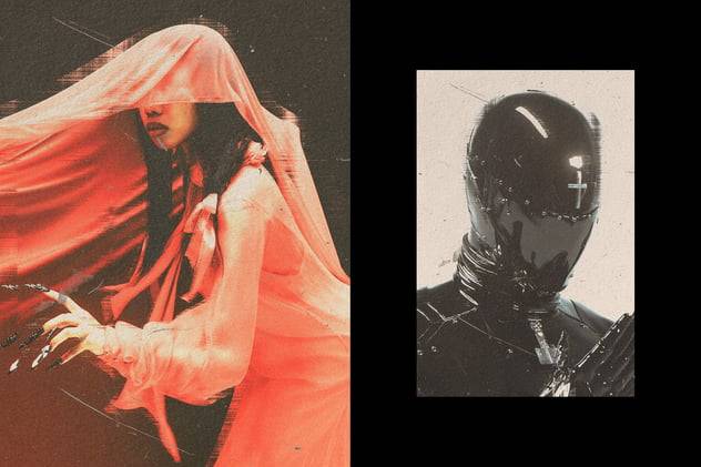 复古故障划痕照片效果ps特效滤镜样机 Grunge Copy Photo Effect 插件预设 第5张-素材湾丨精选海外优质设计素材资源 复古故障划痕照片效果ps特效滤镜样机 Grunge Copy Photo Effect 插件预设 sucaiwan.com