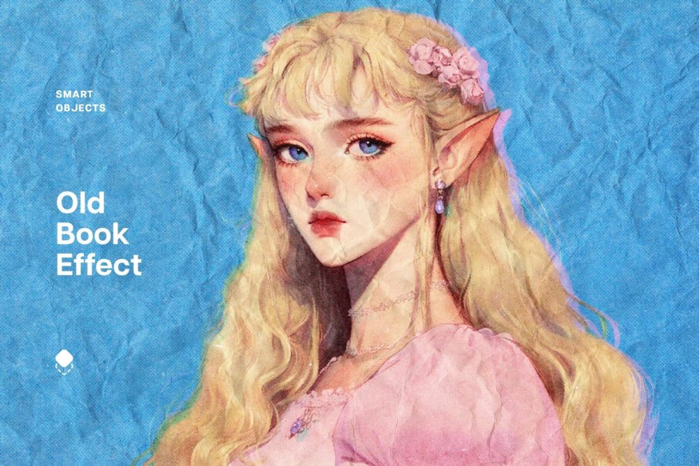 复古老式褶皱纹理照片效果ps特效滤镜样机 Old Book Effect 插件预设 第1张-素材湾丨精选海外优质设计素材资源 复古老式褶皱纹理照片效果ps特效滤镜样机 Old Book Effect 插件预设 sucaiwan.com