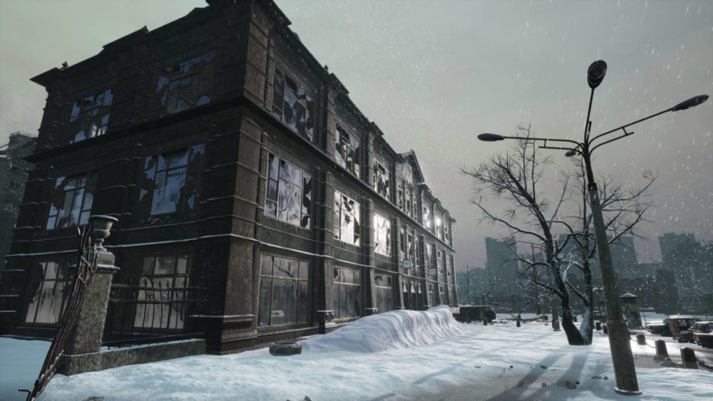 冬季场景废弃城镇车辆工厂建筑3D模型UE格式素材Nuclear Winter 样机素材 第2张-素材湾丨精选海外优质设计素材资源 冬季场景废弃城镇车辆工厂建筑3D模型UE格式素材Nuclear Winter 样机素材 sucaiwan.com