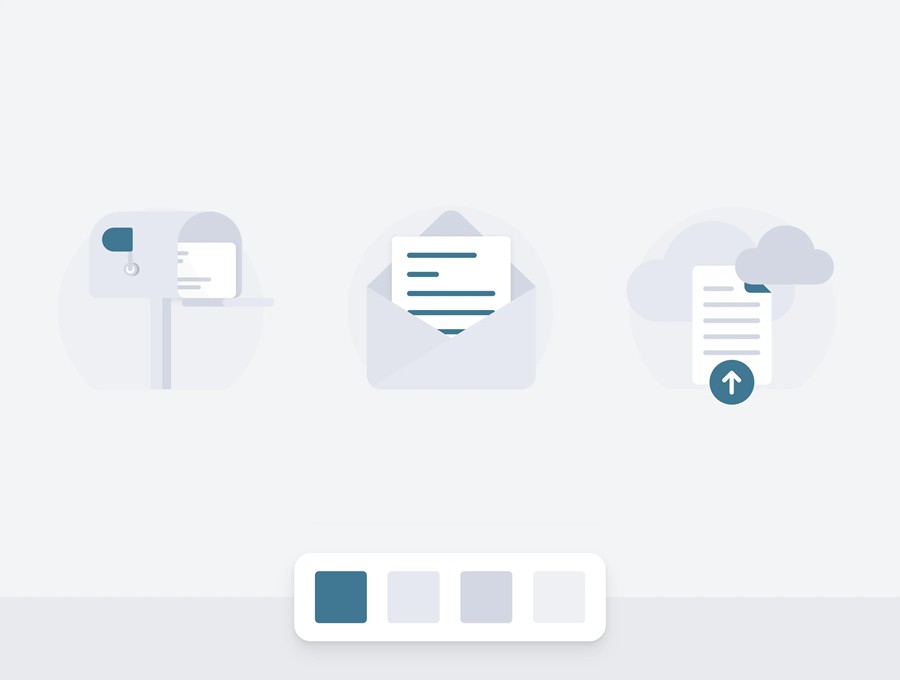 120款网站APP UI界面设计扁平化图标Icons设计Ai/Figma/Png格式素材Empty States Icon Set – V1.0 图标素材 sucaiwan.com