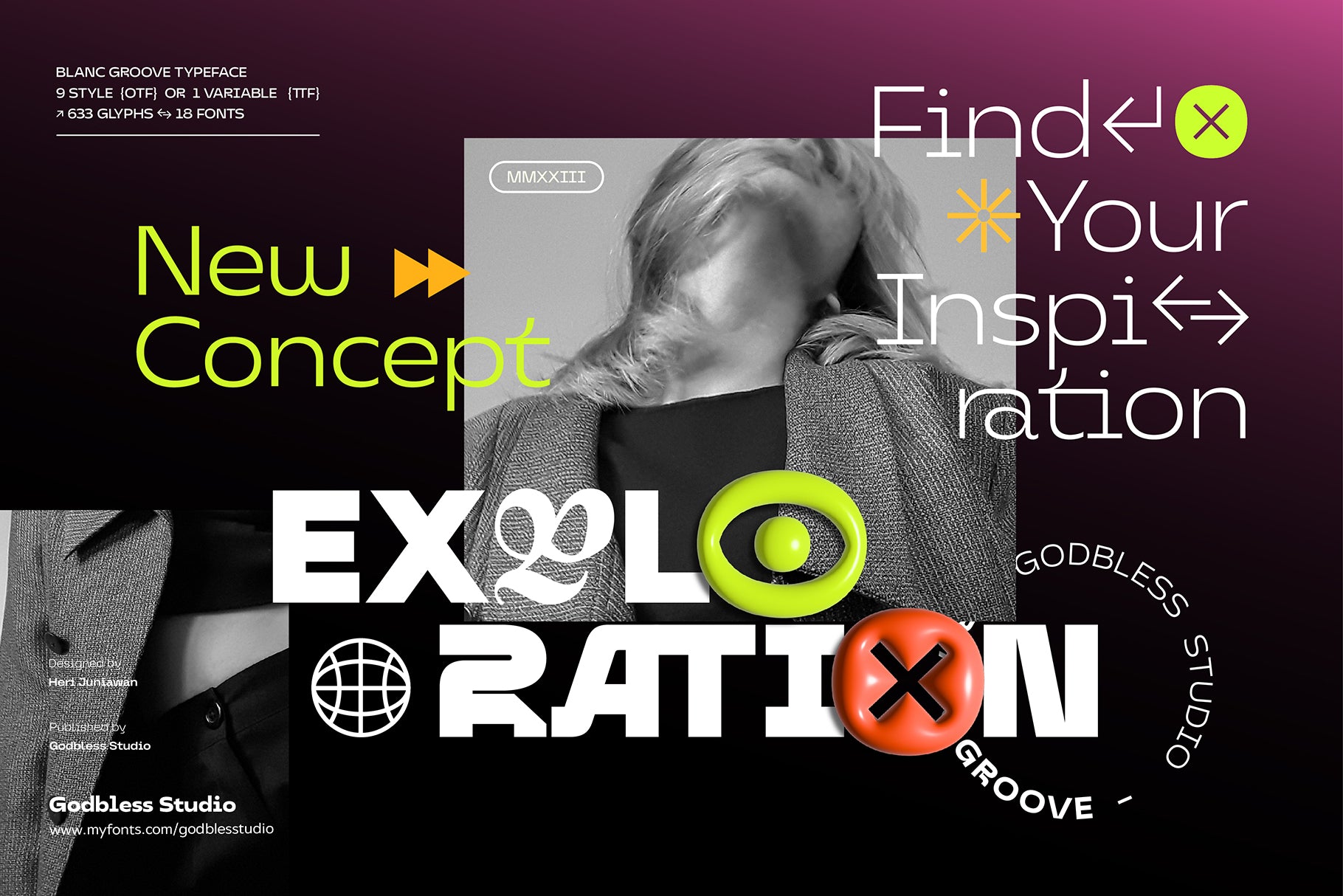 英文字体:18款实验性未来主义可变标题排版logo徽标西文无衬线字体Blanc Groove – Variable Font , 第5张-素材湾丨精选海外优质设计素材资源 英文字体:18款实验性未来主义可变标题排版logo徽标西文无衬线字体Blanc Groove – Variable Font , sucaiwan.com