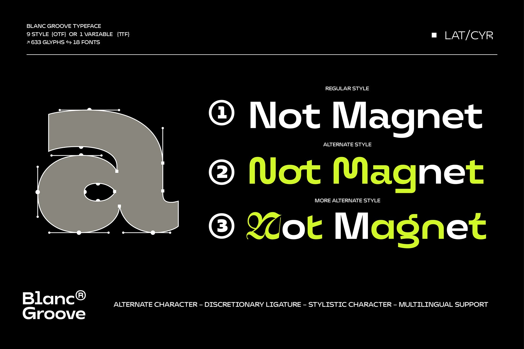 英文字体:18款实验性未来主义可变标题排版logo徽标西文无衬线字体Blanc Groove – Variable Font , 第6张-素材湾丨精选海外优质设计素材资源 英文字体:18款实验性未来主义可变标题排版logo徽标西文无衬线字体Blanc Groove – Variable Font , sucaiwan.com