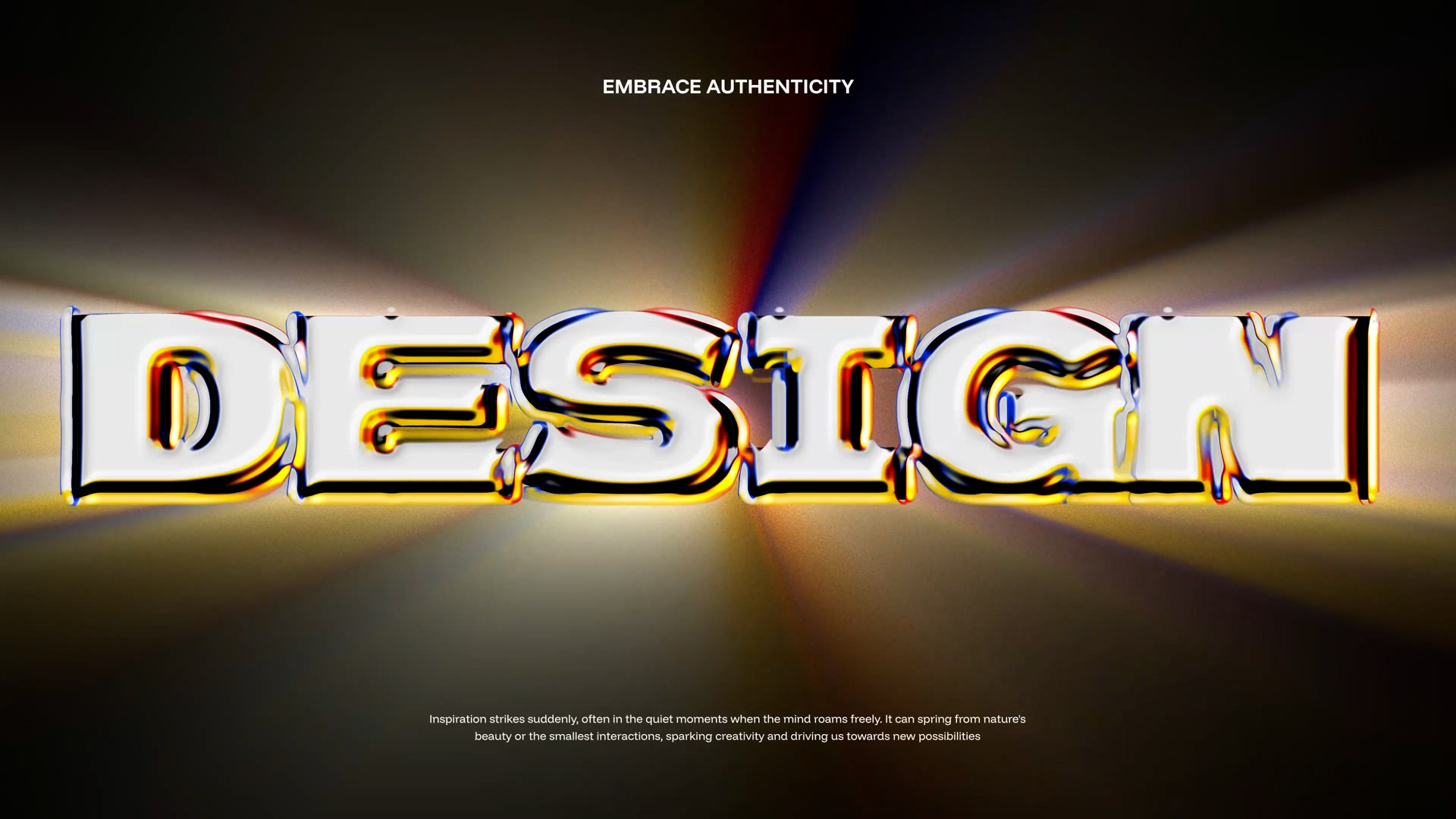 AE模板：4K时尚全息金属反射垃圾摇滚乐队文本标题AE模板 Futuristic Titles 影视音频 sucaiwan.com