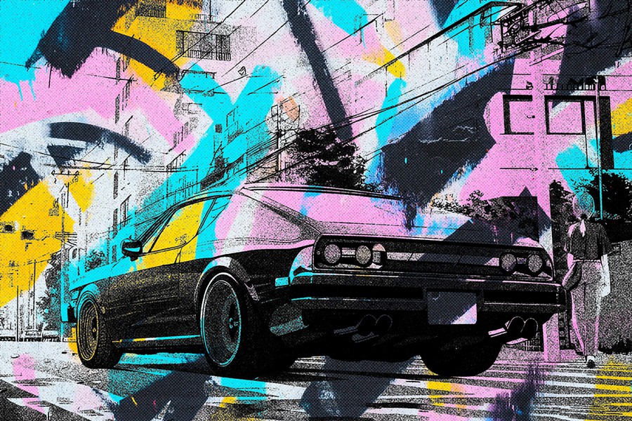 复古涂鸦艺术拼贴照片效果ps特效滤镜样机 Graffiti Art Collage Photo Effect 插件预设 第3张-素材湾丨精选海外优质设计素材资源 复古涂鸦艺术拼贴照片效果ps特效滤镜样机 Graffiti Art Collage Photo Effect 插件预设 sucaiwan.com