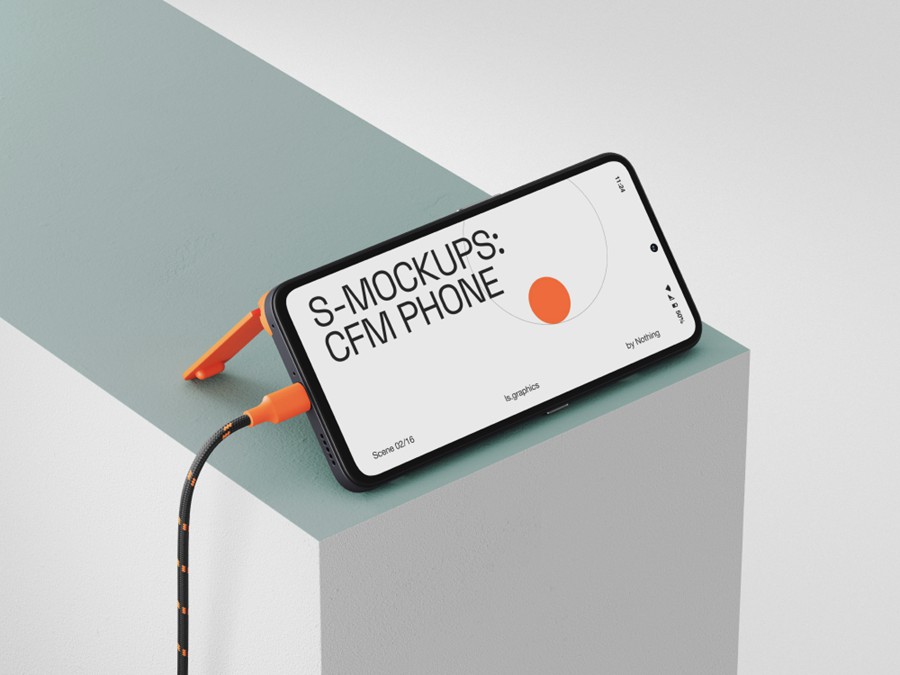 16款UI界面广告设计安卓CMF-Phone手机展示效果图Ps/Sketch/Figma样机模板素材S-Mockups, CMF Phone 样机素材 第3张-素材湾丨精选海外优质设计素材资源 16款UI界面广告设计安卓CMF-Phone手机展示效果图Ps/Sketch/Figma样机模板素材S-Mockups, CMF Phone 样机素材 sucaiwan.com