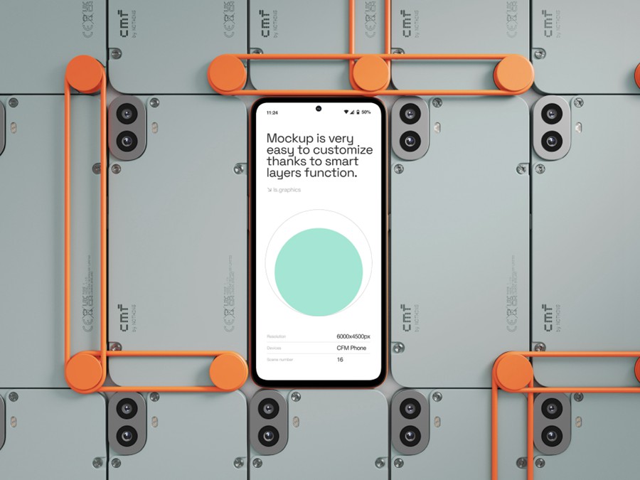 16款UI界面广告设计安卓CMF-Phone手机展示效果图Ps/Sketch/Figma样机模板素材S-Mockups, CMF Phone 样机素材 第9张-素材湾丨精选海外优质设计素材资源 16款UI界面广告设计安卓CMF-Phone手机展示效果图Ps/Sketch/Figma样机模板素材S-Mockups, CMF Phone 样机素材 sucaiwan.com