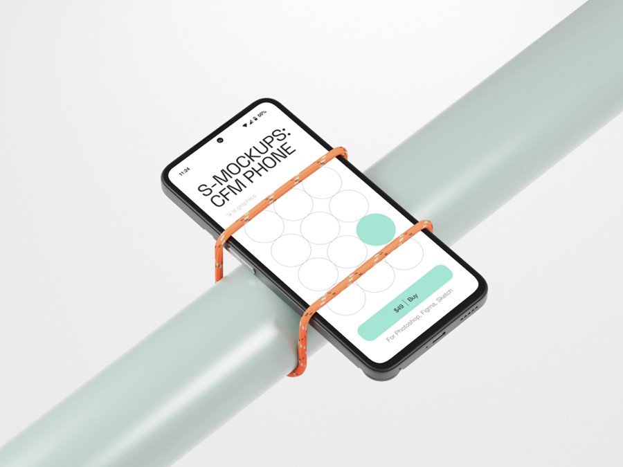 16款UI界面广告设计安卓CMF-Phone手机展示效果图Ps/Sketch/Figma样机模板素材S-Mockups, CMF Phone 样机素材 第15张-素材湾丨精选海外优质设计素材资源 16款UI界面广告设计安卓CMF-Phone手机展示效果图Ps/Sketch/Figma样机模板素材S-Mockups, CMF Phone 样机素材 sucaiwan.com