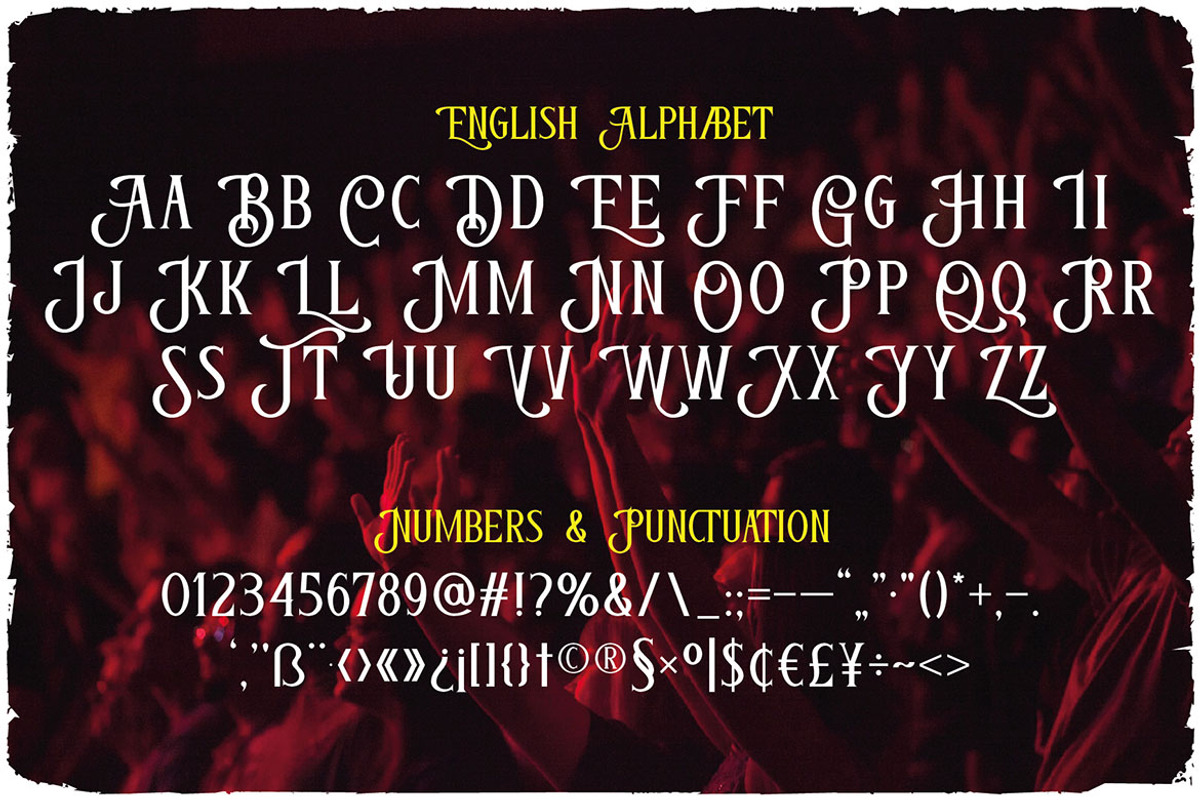 优雅复古品牌海报徽标设计衬线英文字体安装包 Headliner Vintage Decorative Font 设计素材 sucaiwan.com