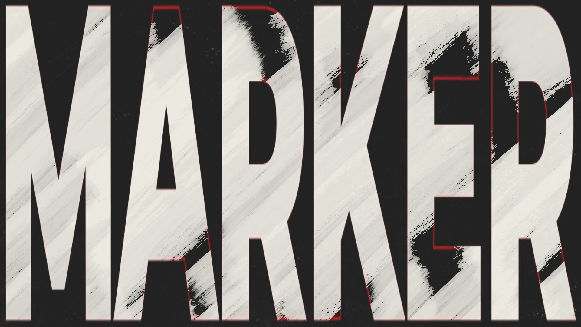 时尚前卫垃圾标记介绍标志排版动画AE模板 Grunge Marker Intro Logo 影视音频 sucaiwan.com